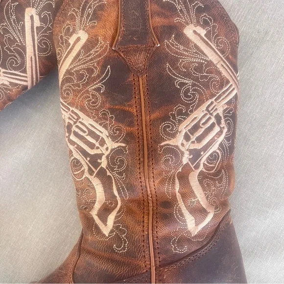 Crush™ by Durango® Women's Crossed Guns Western Boot Size 7.5 - Picture 8 of 14